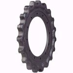 Komatsu PC75UU-3 Sprocket # 21W-27-31110 / 21W-27-31112