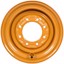 Set of 4, 10x16.5 Skid Steer Wheels/Rims 16.5x8.25 - Case Tan