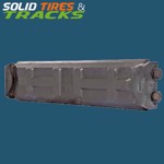 14" 350 mm Clip-On Rubber Pad Pitch 101mm - Heavy Duty