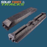 28" 700 mm Clip-On Rubber Pad 190mm Pitch - Heavy Duty